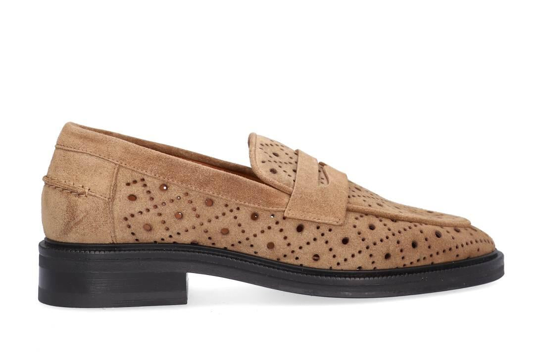 Loafers - Cuoio Babysilk Suede 554